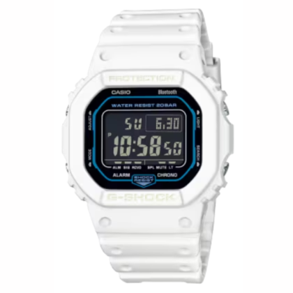 Casio G-Shock DW-B5600SF-7DR SCI-FI World Series White Strap Digital Men Watch
